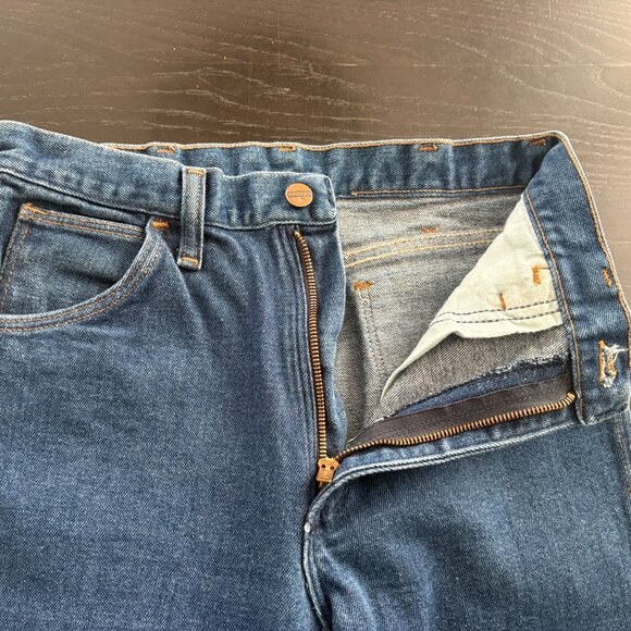 Vintage 70s Womens Boyfriend Bootcut Denim Western 955 Jeans Size 27 x 32 - Picture 5 of 11